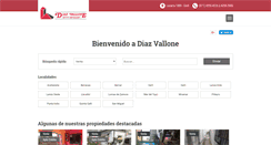 Desktop Screenshot of diazvallone.com.ar